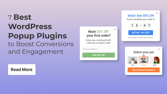 7 Best WordPress Popup Plugins to Boost Conversions and Engagement