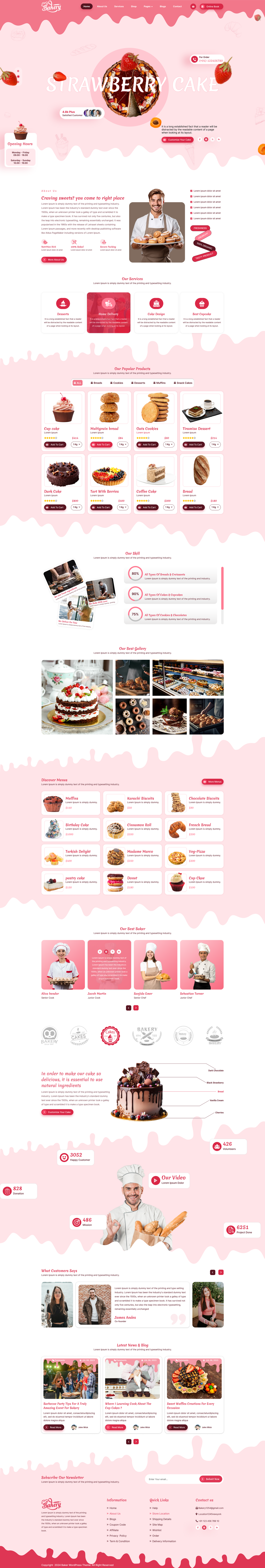 Bakery WordPress Theme