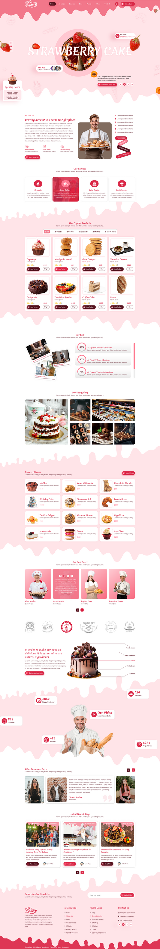 Bakery WordPress Theme