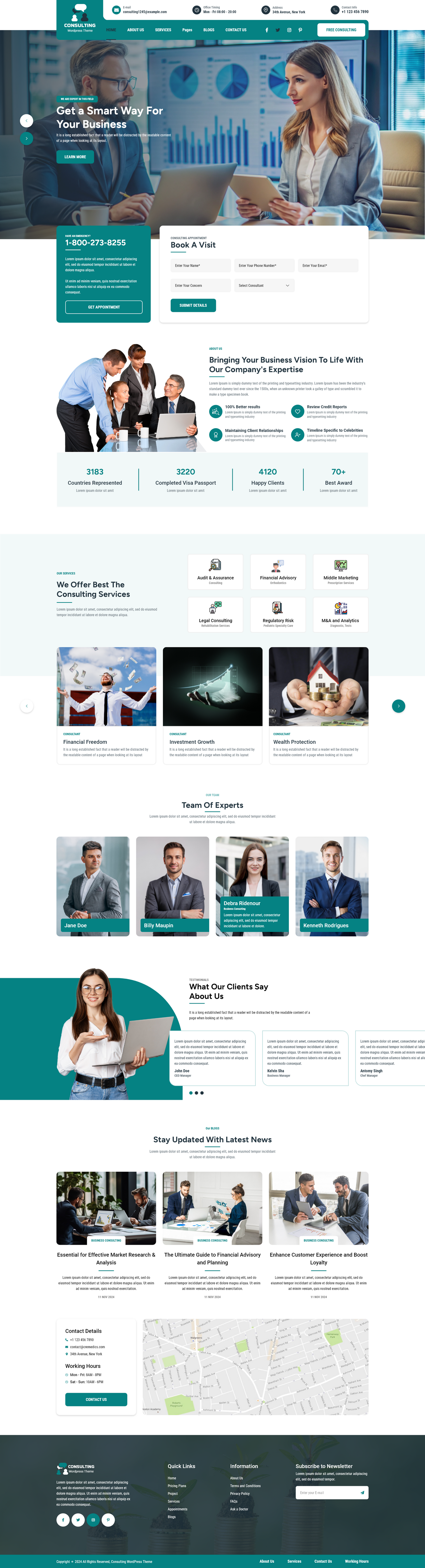 Consultant WordPress Theme