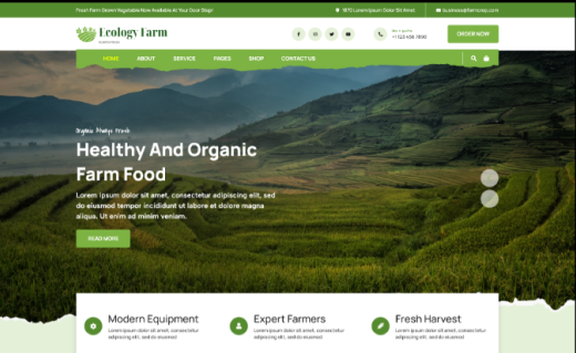 Eco Nature WordPress Theme