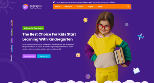 Kindergarten WordPress Theme