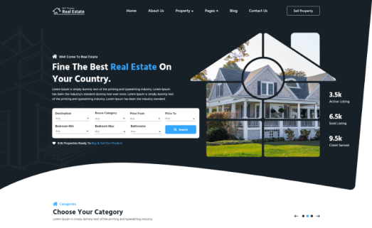 Property Listing WordPress Theme